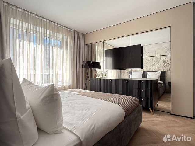 

1-к. квартира, 40 м², 2 кровати