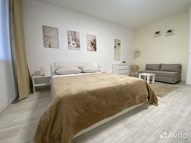

1-к. квартира, 38 м², 2 кровати