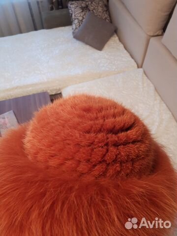 Меховая шапка. Стриженая норка+ писец
