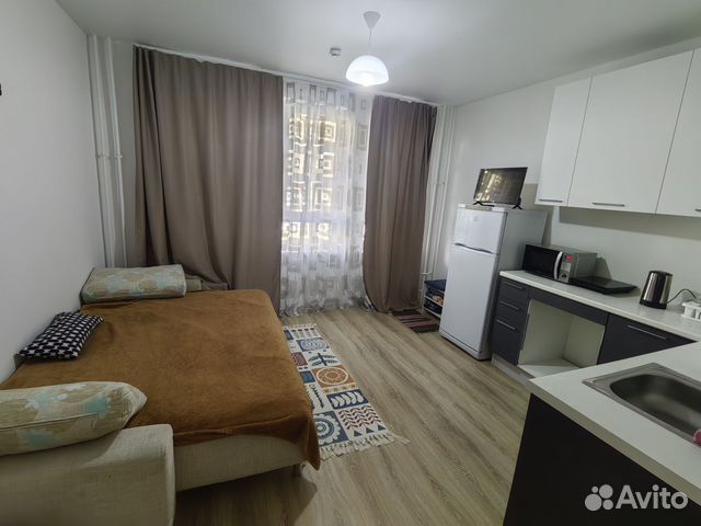 

Квартира-студия, 27 м², 1 кровать
