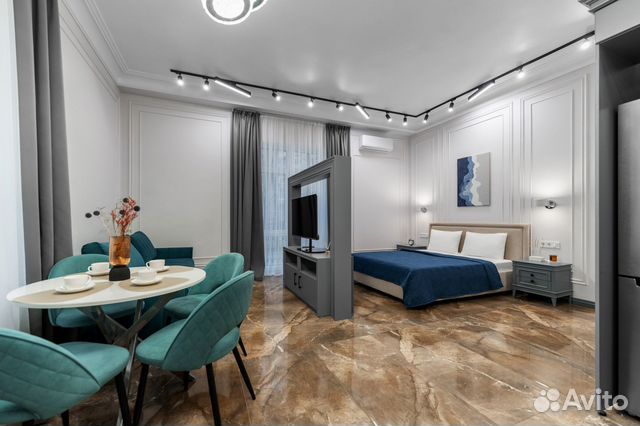 

Квартира-студия, 45 м², 2 кровати