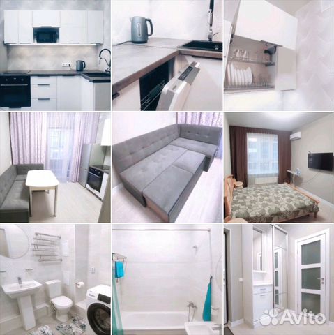 

1-к. квартира, 38 м², 2 кровати