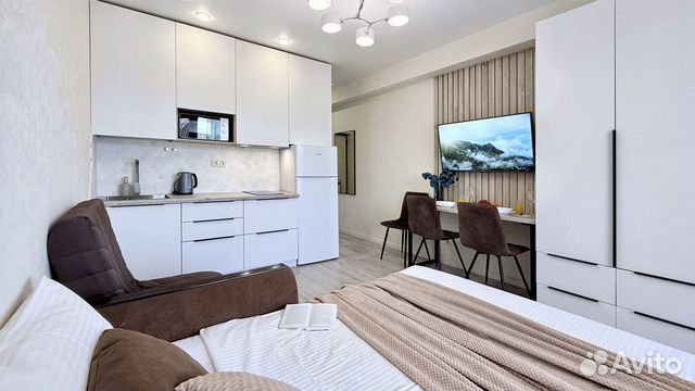 

Квартира-студия, 26 м², 2 кровати