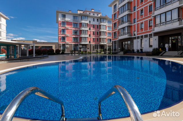 

Квартира-студия в апарт-отеле, 35 м², 1 кровать