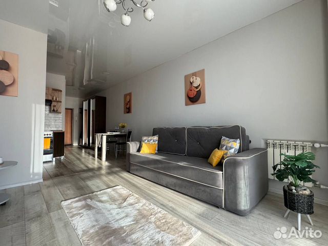 

Квартира-студия, 37 м², 1 кровать