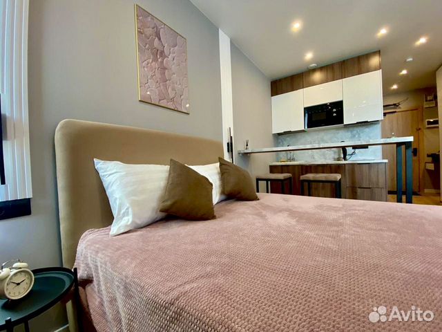 

Квартира-студия, 23 м², 2 кровати