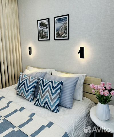 

1-к. квартира, 39 м², 2 кровати