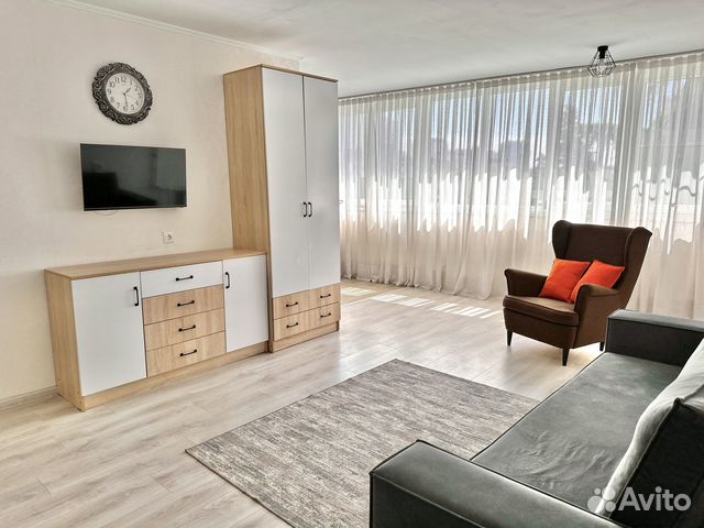

1-к. квартира, 42 м², 3 кровати