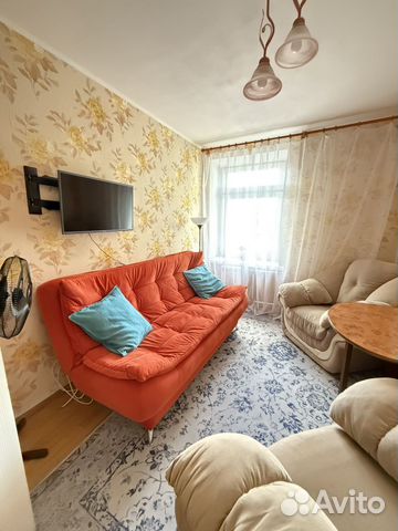 

2-к. квартира, 42 м², 2 кровати