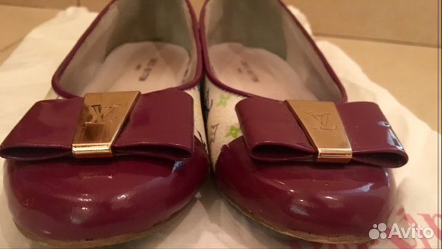 Балетки Louis Vuitton оригинал Балетки Louis Vuitton оригинал