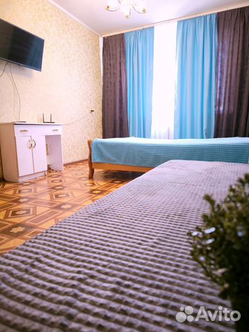 

1-к. квартира, 42 м², 2 кровати