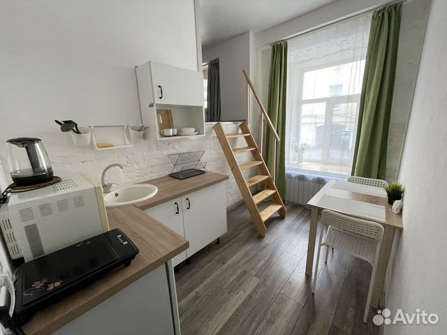 

Квартира-студия, 15 м², 1 кровать