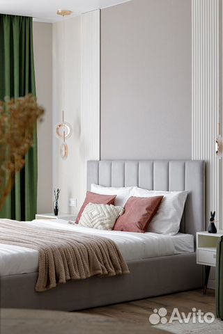 

Квартира-студия, 35 м², 2 кровати
