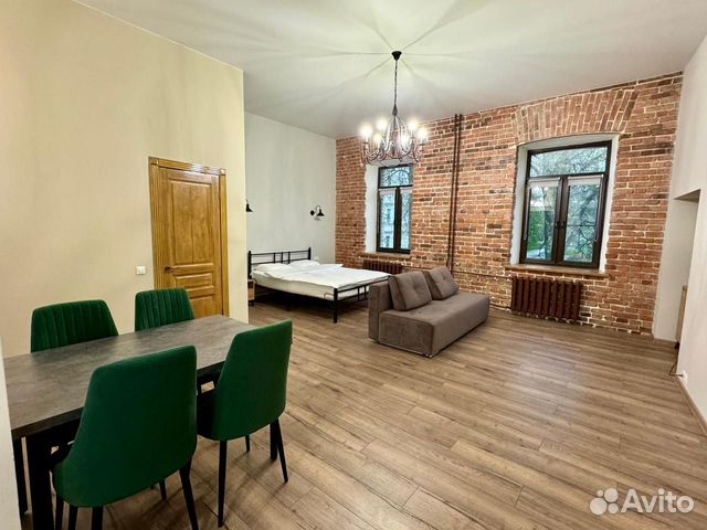 

Квартира-студия, 50 м², 2 кровати