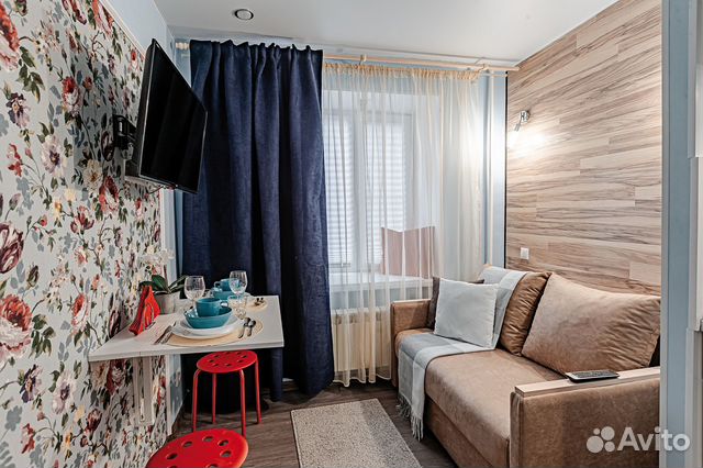 

Квартира-студия, 14 м², 1 кровать