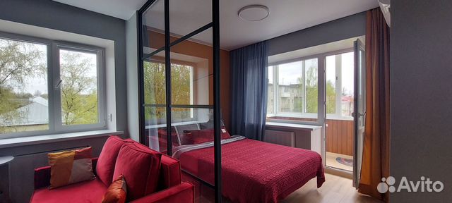 

1-к. квартира, 32 м², 2 кровати