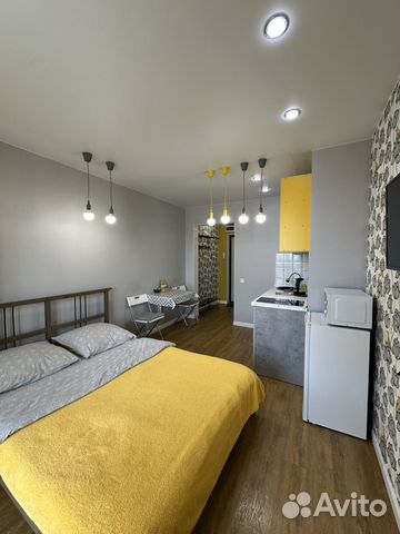 

Квартира-студия, 25 м², 1 кровать