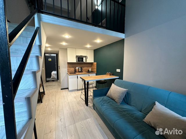 

Квартира-студия, 30 м², 2 кровати