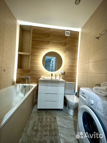 

1-к. квартира, 60 м², 2 кровати