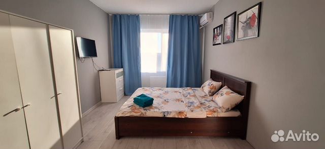 

1-к. квартира, 42 м², 3 кровати
