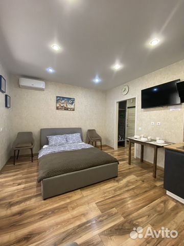 

Квартира-студия, 27 м², 2 кровати