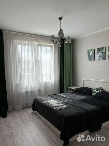 

1-к. квартира, 38 м², 2 кровати