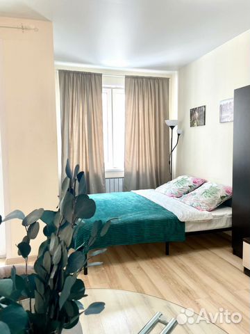 

Квартира-студия, 32 м², 2 кровати
