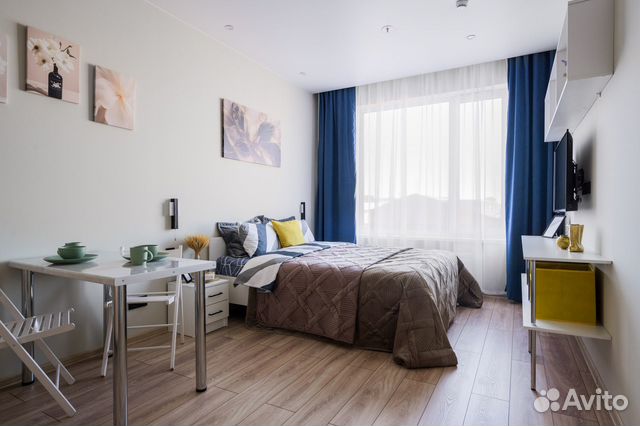 

Квартира-студия, 26 м², 1 кровать