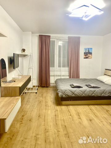 

Квартира-студия, 30 м², 1 кровать