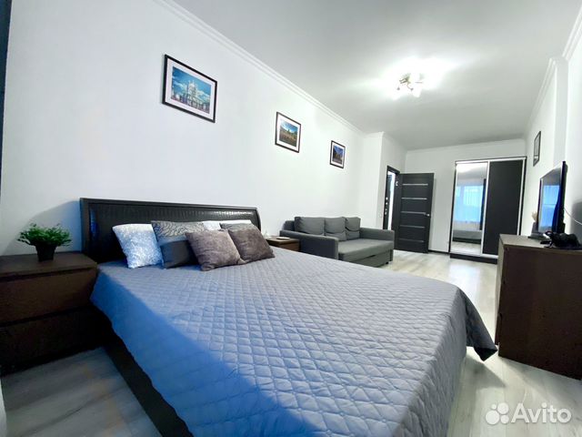 

1-к. квартира, 40 м², 2 кровати