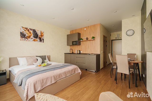 

Квартира-студия, 25 м², 2 кровати