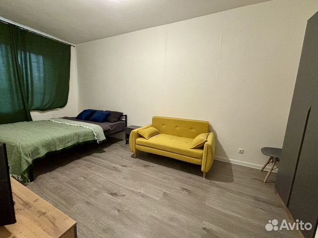 

1-к. квартира, 36 м², 2 кровати