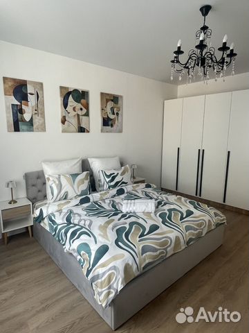 

1-к. квартира, 42 м², 2 кровати