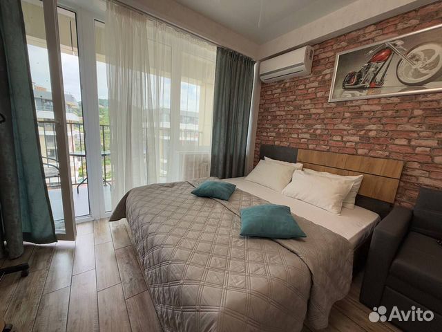 

Квартира-студия, 25 м², 2 кровати