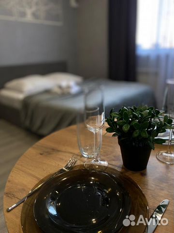 

Квартира-студия, 27 м², 1 кровать