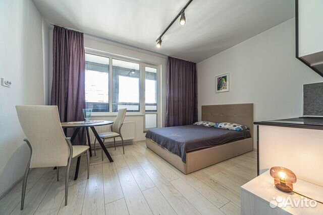 

Квартира-студия, 24 м², 1 кровать