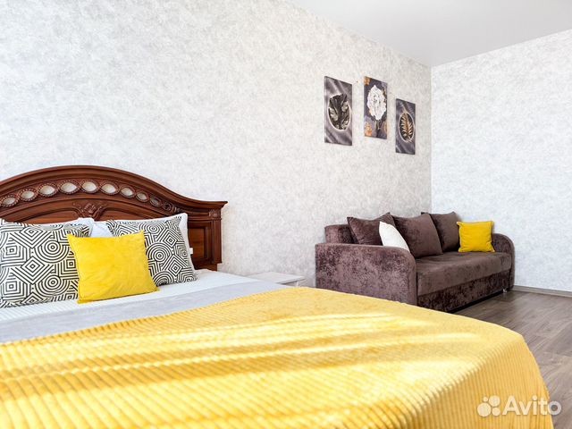 

1-к. квартира, 40 м², 2 кровати