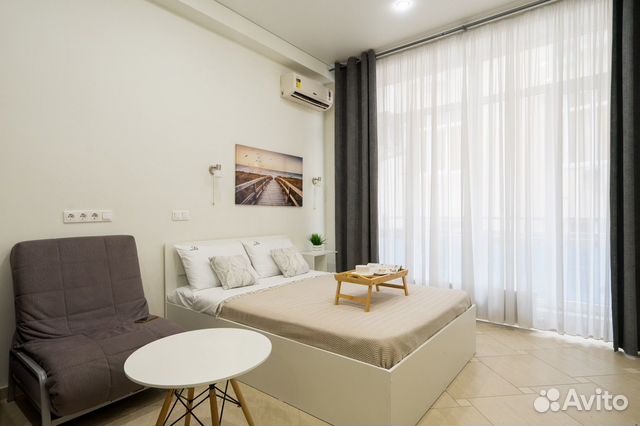 

Квартира-студия, 27 м², 2 кровати