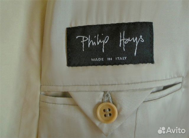 Легкий пиджак бренд Philip Hays оригинал Италия