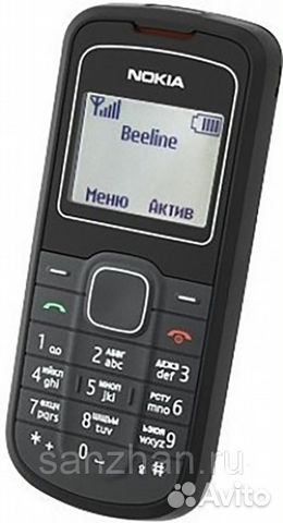 Nokia 1202 Black Новый Nokia 1202 Black Новый