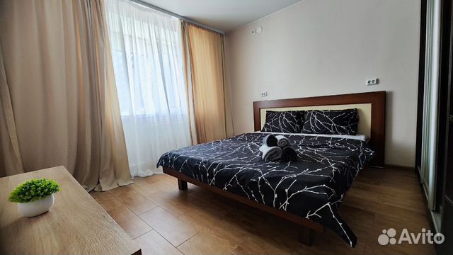 

1-к. квартира, 45,1 м², 2 кровати