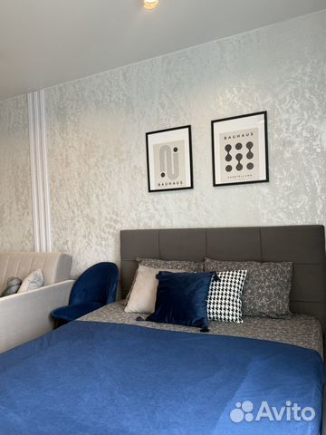 

Квартира-студия, 35 м², 1 кровать
