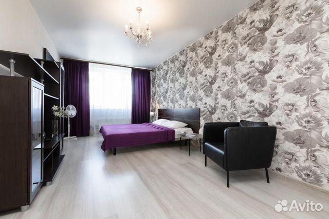 

1-к. квартира, 36 м², 2 кровати