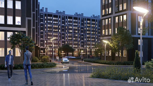 2-к квартира, 62.3 м², 2/10 эт.