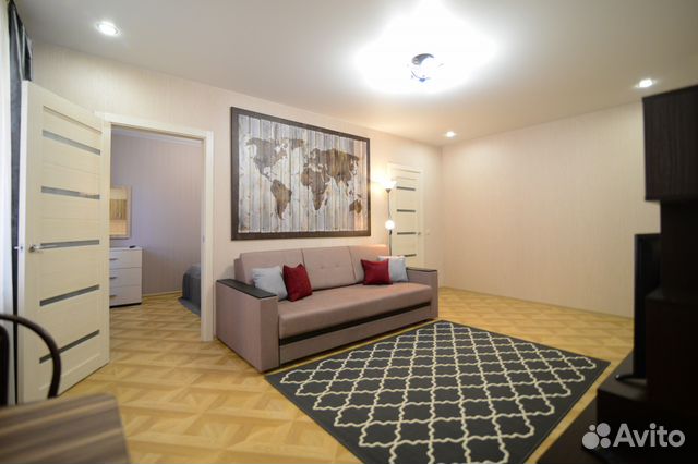 

2-к. квартира, 46 м², 2 кровати