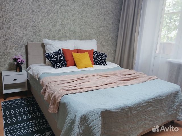 

1-к. квартира, 45 м², 3 кровати