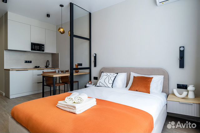 

Квартира-студия, 24 м², 1 кровать