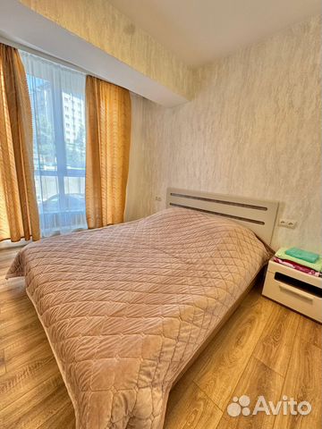 

1-к. квартира, 45 м², 2 кровати