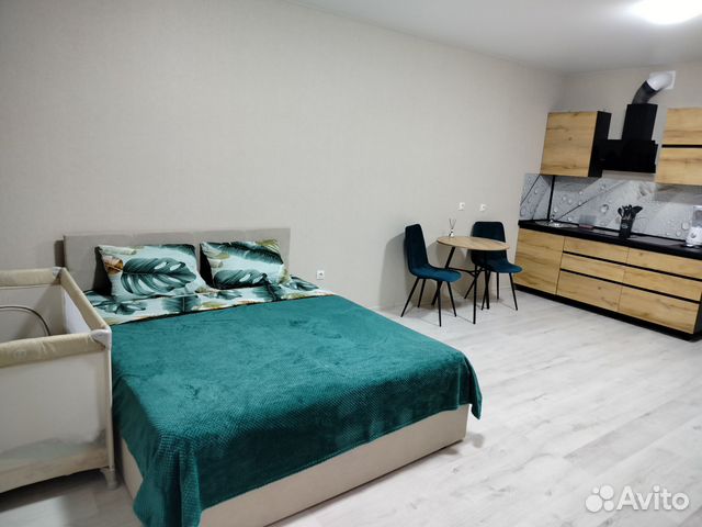 

Квартира-студия, 37 м², 2 кровати