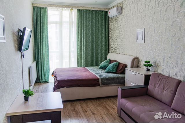 

1-к. квартира, 50 м², 3 кровати